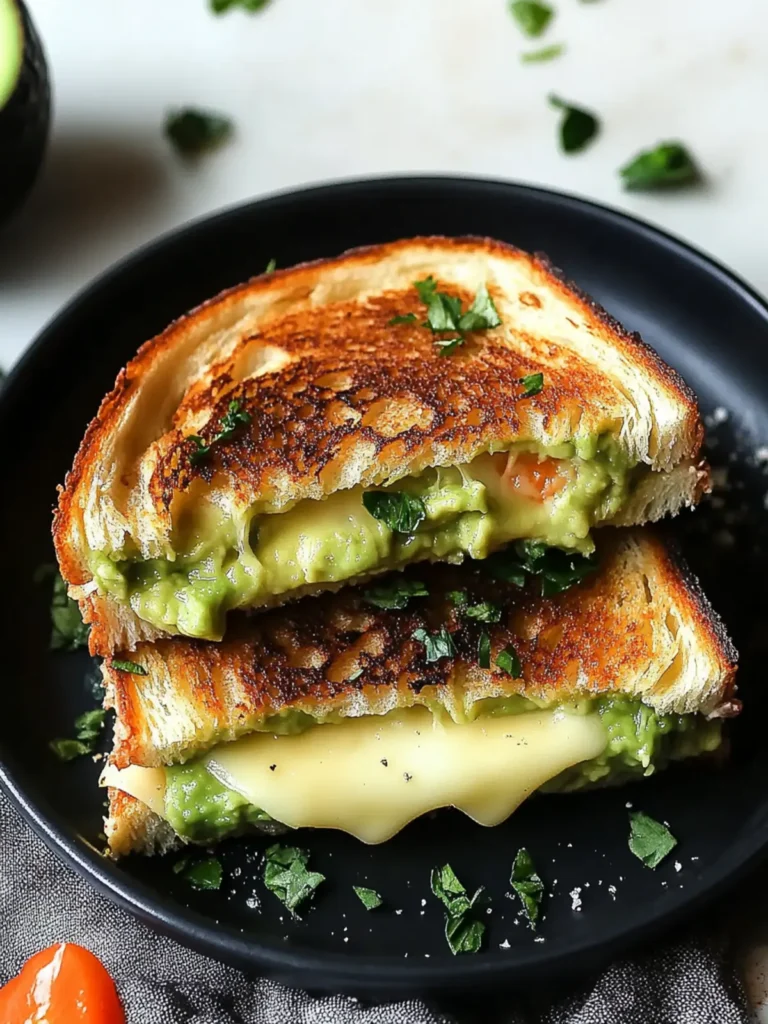Creamy Avocado Grilled Cheese: Your New Comfort Food Crush
