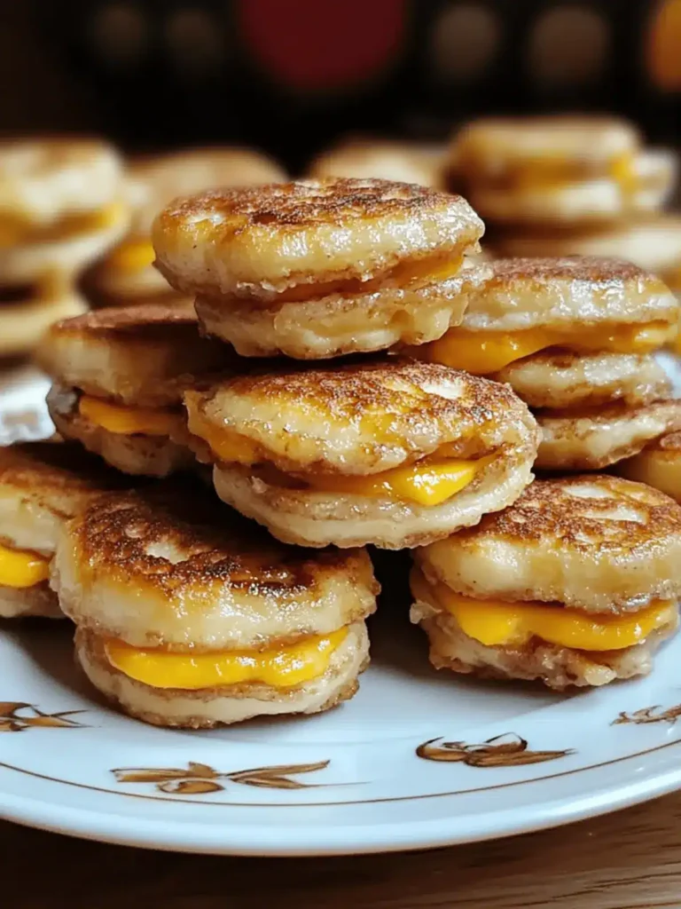 Mini McGriddle Bites – Savory-Sweet Perfection for Breakfast