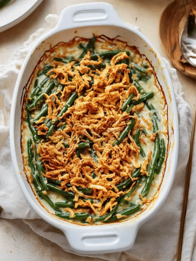 Creamy Green Bean Casserole from Scratch You’ll Crave Again