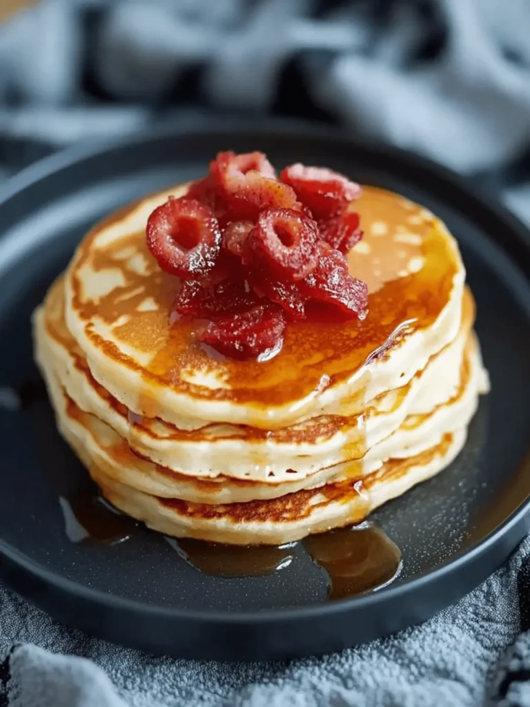 Thick & Fluffy American Pancakes Recipe for Cozy Mornings